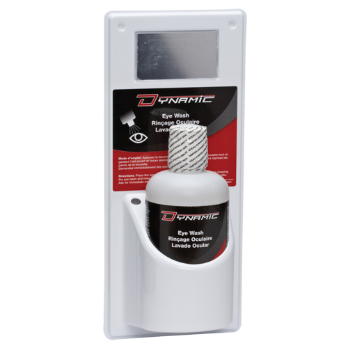Dynamic Eyewash Station with Isotonic Solution, Single St. Lawrence Industrial & Safety Supply
