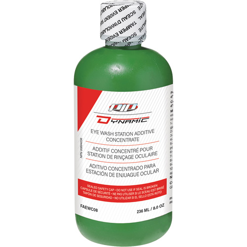 Dynamic Eyewash Additive Concentrate, Full Bottle, 8 oz. St. Lawrence Industrial & Safety Supply