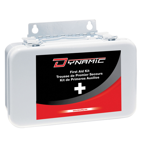 Dynamic Car First Aid Kit, Class 1 Medical Device, Metal B St. Lawrence Industrial & Safety Supply