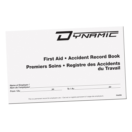 Dynamic Accident Record Book St. Lawrence Industrial & Safety Supply