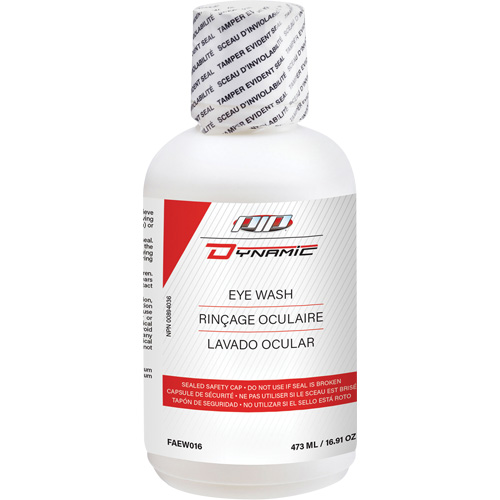 Solution pour douche oculaire Dynamic, 16 oz St. Lawrence Industrial & Safety Supply