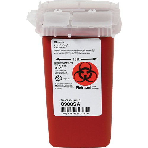 Dynamic Phlebotomy Sharps&reg; Container, 1 L Capacity St. Lawrence Industrial & Safety Supply