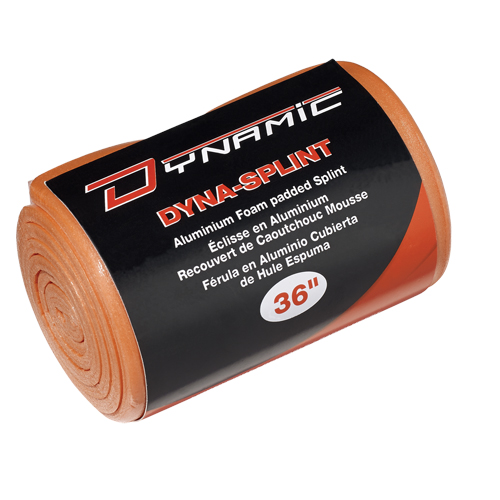Dynamic Splint, Multipurpose, Aluminum Foam Padded, 36", Class 1 St. Lawrence Industrial & Safety Supply