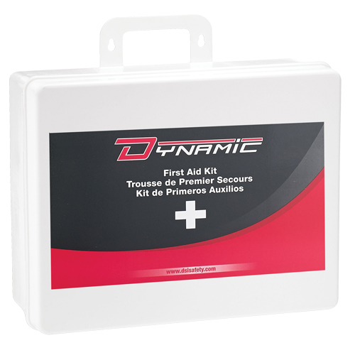 Dynamic Vessel First Aid Kit, Class 1 Medical Device, Plastic B St. Lawrence Industrial & Safety Supply