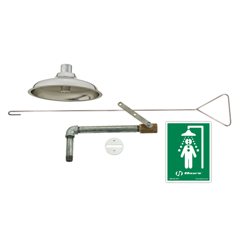 Douche de rinçage, Montage au plafond St. Lawrence Industrial & Safety Supply