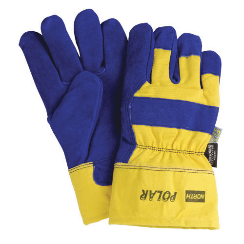 North Polar Insulated Gloves, Split Leather Palm, Size X-Large St. Lawrence Industrial & Safety Supply