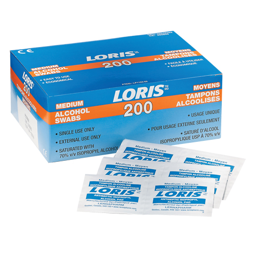 Tampons d'alcool Dynamic, Serviette, Antiseptique St. Lawrence Industrial & Safety Supply