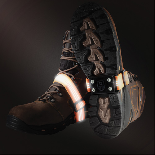 Appareil de traction &agrave; mi-crampons, Acier, Traction Crampon, Taille unique St. Lawrence Industrial & Safety Supply