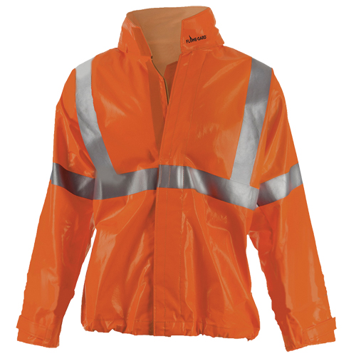 J162 310DH Manteau ignifuge Utili-Gard, 3T-Grand, Orange haute visibilit&eacute; St. Lawrence Industrial & Safety Supply