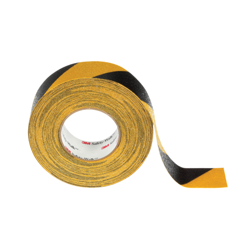 Safety-Walk 600 Series Anti-Slip Tape, 2" x 60', Black & Yellow St. Lawrence Industrial & Safety Supply