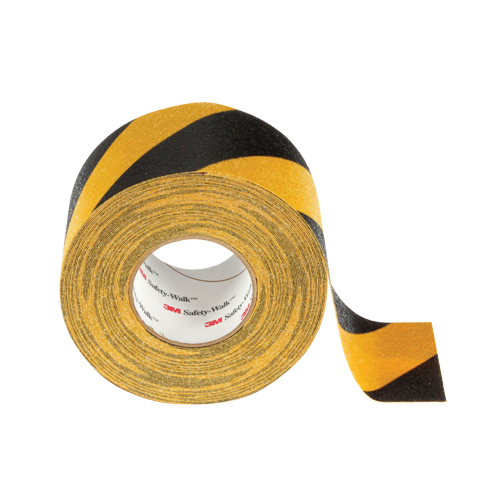 Ruban antid&eacute;rapant Safety-Walk s&eacute;rie 600, 6" x 60', Noir & jaune St. Lawrence Industrial & Safety Supply