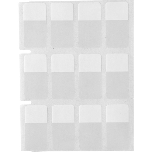 Core Series Self-Laminating Wire & Cable Labels, Vinyl, 0.5" L x 0.75" H, Clear St. Lawrence Industrial & Safety Supply