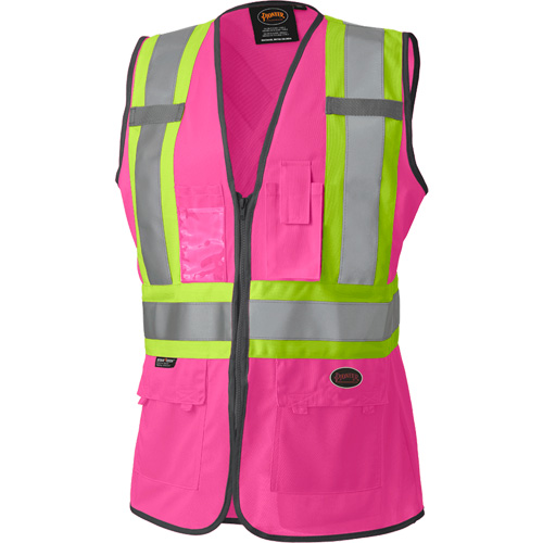 139PK Veste de s&eacute;curit&eacute; pour femme, Rose, T-petit, Polyester St. Lawrence Industrial & Safety Supply