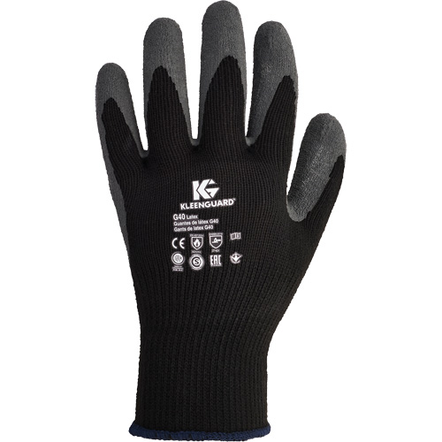 Gants polyvalents KleenGuard G40, 7/Petit, R&ecirc;vetement Latex de caoutchouc, Calibre 10, Enveloppe en Polyester/Coton St. Lawrence Industrial & Safety Supply