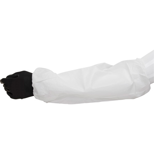 Sleeves, 18" long, Microporous, White St. Lawrence Industrial & Safety Supply
