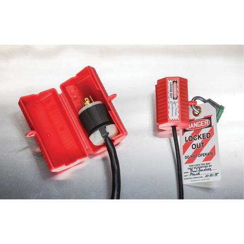 Dispositif de verrouillage Stopout StopPlug, Type Prise St. Lawrence Industrial & Safety Supply