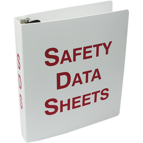 Cartable en plastique pour les fiches signal&eacute;tiques St. Lawrence Industrial & Safety Supply