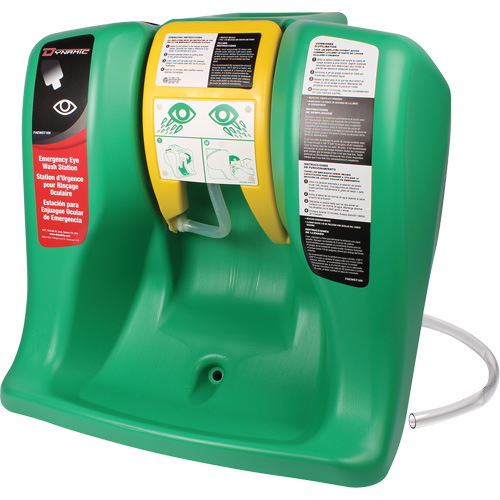 Dynamic Eyewash Station, Gravity-Fed, 16 gal. Capacity, Meets ANSI Z358.1 St. Lawrence Industrial & Safety Supply