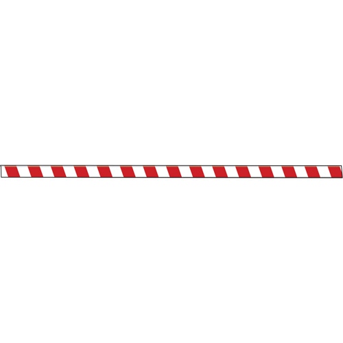 Tough-Mark Heavy-Duty Floor Marking, Rectangle, 48" L x 4" W, Red and White, Polyethylene St. Lawrence Industrial & Safety Supply