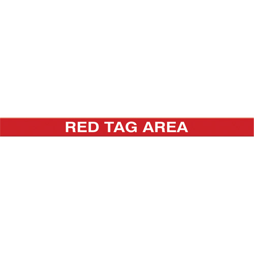 Tough-Mark Heavy-Duty Floor Marking, Rectangle, 48" L x 4" W, Red, Polyethylene St. Lawrence Industrial & Safety Supply