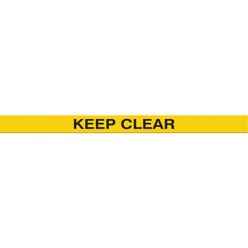 Tough-Mark Heavy-Duty Floor Marking, Rectangle, 48" L x 3" W, Yellow, Polyethylene St. Lawrence Industrial & Safety Supply