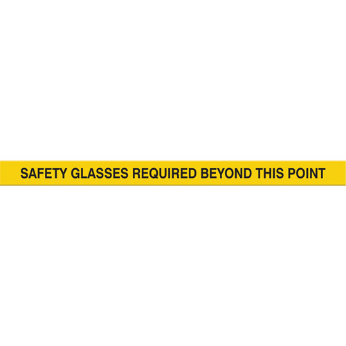 Tough-Mark Heavy-Duty Floor Marking, Rectangle, 48" L x 2" W, Yellow, Polyethylene St. Lawrence Industrial & Safety Supply