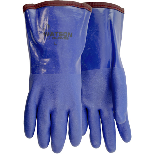 Gants r&eacute;sistant au givre, Taille T-Grand, 12" lo, PVC, Doublure en Molleton/Acrylique, Gant de calibre hiver St. Lawrence Industrial & Safety Supply