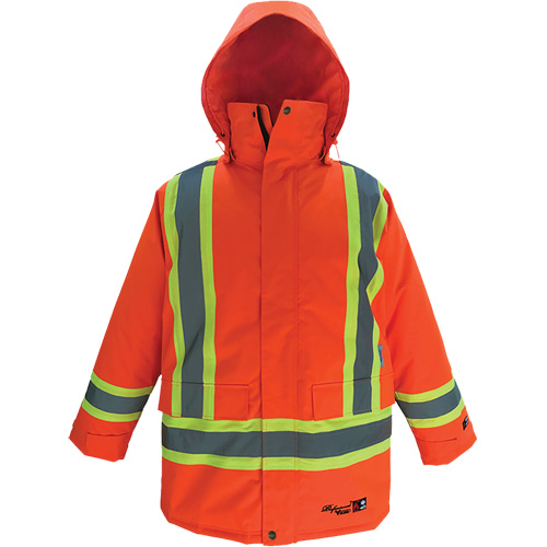 Journeyman Insulated Parka, 2X-Large, Black St. Lawrence Industrial & Safety Supply