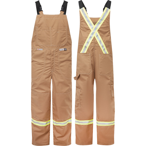 Avenger 12 oz. Bib Pants, Small, Caramel Duck St. Lawrence Industrial & Safety Supply