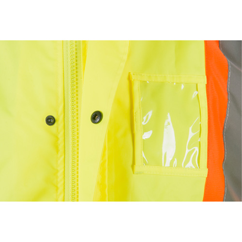 RZ1000 Rain Suit, Polyester, Small, High Visibility Lime-Yellow St. Lawrence Industrial & Safety Supply