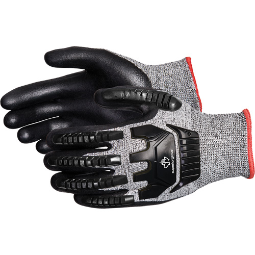 Gants en tricot de composite r&eacute;sistant aux coupures et antichoc TenActiv, 6, Paume en Synth&eacute;tique, Poignet Poignet en tricot St. Lawrence Industrial & Safety Supply