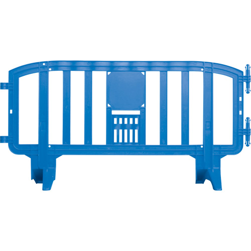 Movit Barricade, Interlocking, 78" L x 39" H, Blue St. Lawrence Industrial & Safety Supply