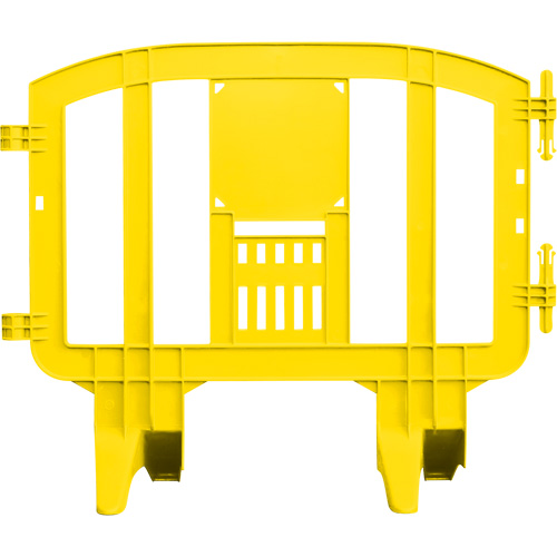 Minit Barricade, Interlocking, 49" L x 39" H, Yellow St. Lawrence Industrial & Safety Supply