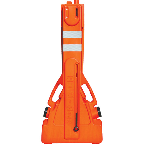 Multi-Gate Barricade, 43" H x 90" L, Orange St. Lawrence Industrial & Safety Supply