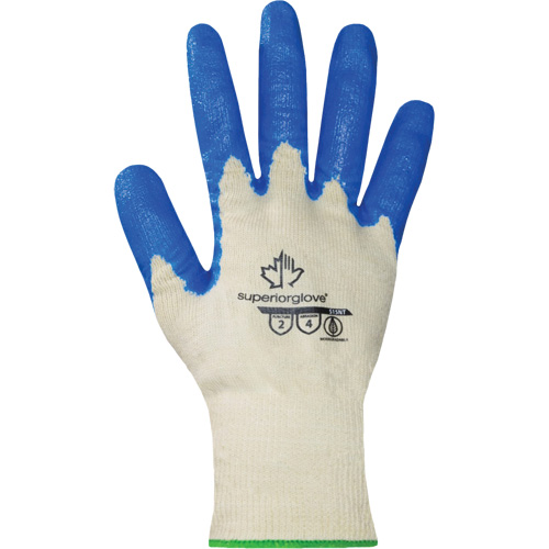 Gants enduits Dexterity, 7, R&ecirc;vetement Nitrile, Calibre 15, Enveloppe en Coton St. Lawrence Industrial & Safety Supply