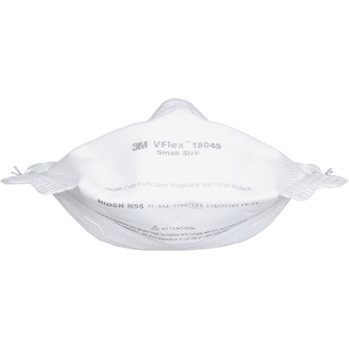 VFlex Healthcare Particulate Respirator and Surgical Mask, N95, NIOSH Certified, Small St. Lawrence Industrial & Safety Supply