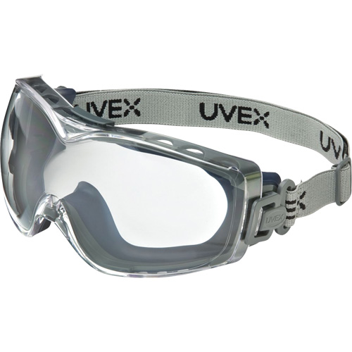 Uvex HydroShield&reg; Stealth&reg; OTG Safety Goggles, Clear Lens, Anti-Fog/Anti-Scratch, Indirect Vent St. Lawrence Industrial & Safety Supply