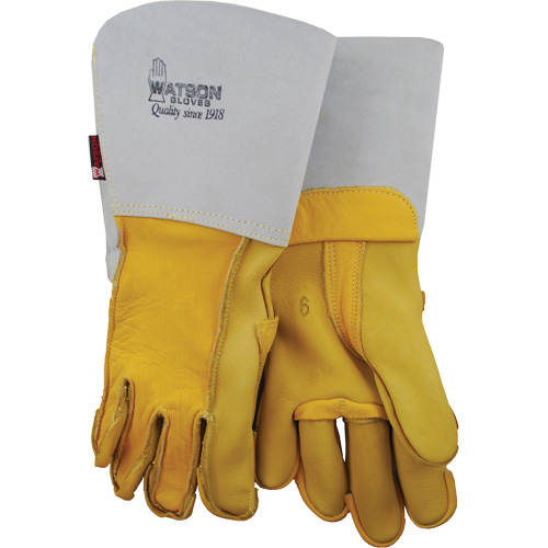 Gants de soudage, Cuir fleur de vache, Taille 8 St. Lawrence Industrial & Safety Supply