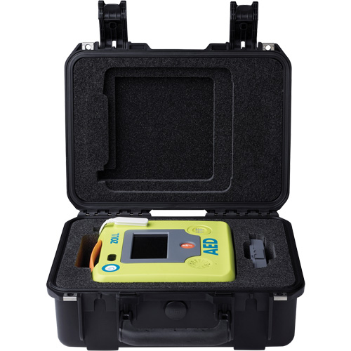 Mallette de transport rigide et mince pour DEA, Zoll AED 3 Pour, Non m&eacute;dical St. Lawrence Industrial & Safety Supply