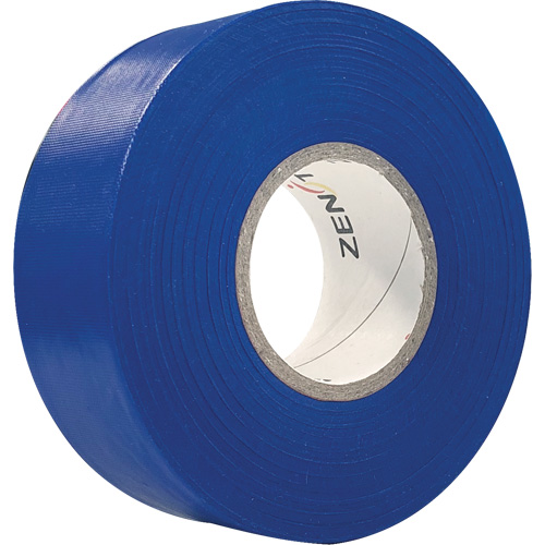Ruban de signalisation, 1,1875" la x 328' lo, Bleu St. Lawrence Industrial & Safety Supply