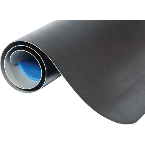 Tapis antimicrobiens WD Elegance, Lisse, 3' x 5' x 9/16", Noir, Vinyle St. Lawrence Industrial & Safety Supply