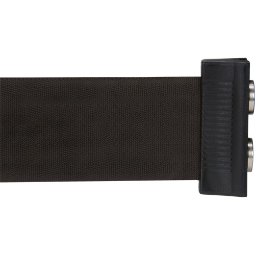 Magnetic Tape Cassette for Build-Your-Own Crowd Control Barrier, 7', Black Tape St. Lawrence Industrial & Safety Supply