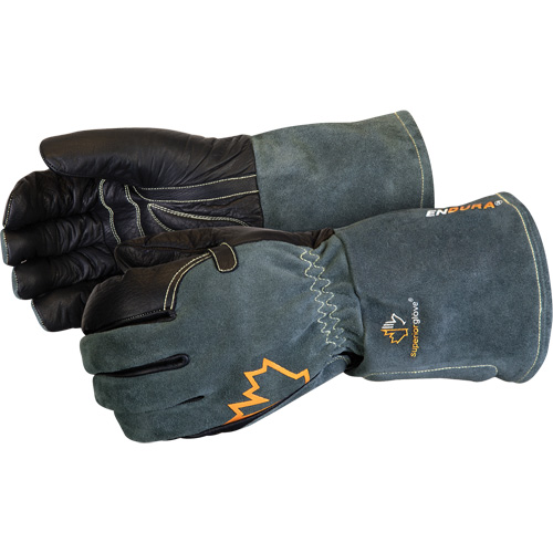 Endura&reg; Mig Welding Gloves, Grain Cowhide, Size Medium St. Lawrence Industrial & Safety Supply