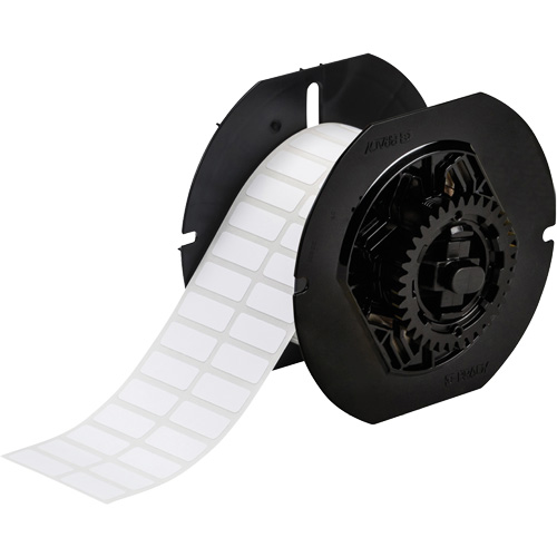 B33 Series Chemical Resistant Laboratory Labels, Polyester, 1" L x 0.375" H, White St. Lawrence Industrial & Safety Supply