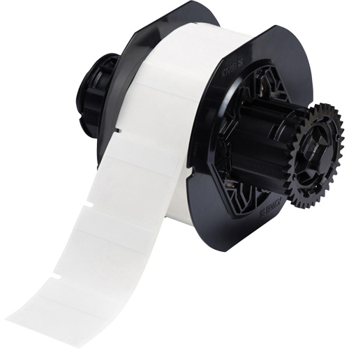 B33 Series Self-Laminating Labels, Vinyl, 1.75" L x 1.5" H, White St. Lawrence Industrial & Safety Supply
