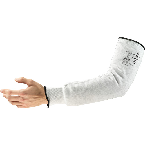 Manchon &eacute;troit r&eacute;sistant aux coupures HyFlex s&eacute;rie 11-210, Intercept, 18", ASTM ANSI niveau A2/EN 388 niveau 2, Gris St. Lawrence Industrial & Safety Supply