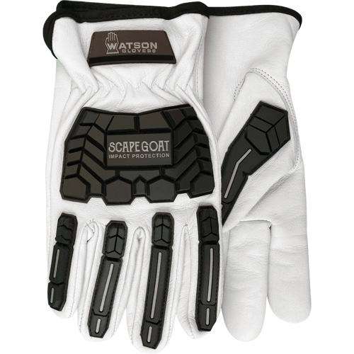 Gants antichocs Scape Goat, Petit, Paume en Ch&egrave;vre, Poignet &agrave; enfiler St. Lawrence Industrial & Safety Supply
