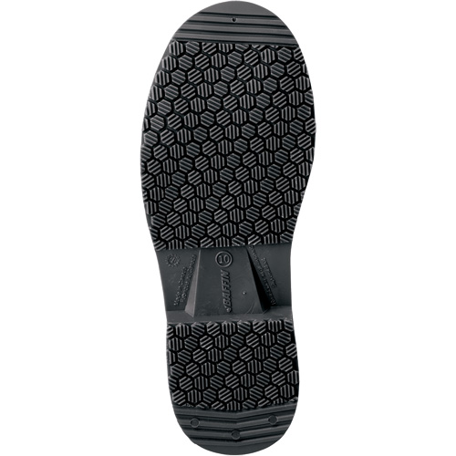 Bottes antid&eacute;rapantes, Caoutchouc, Embout Acier, Pointure 9 St. Lawrence Industrial & Safety Supply