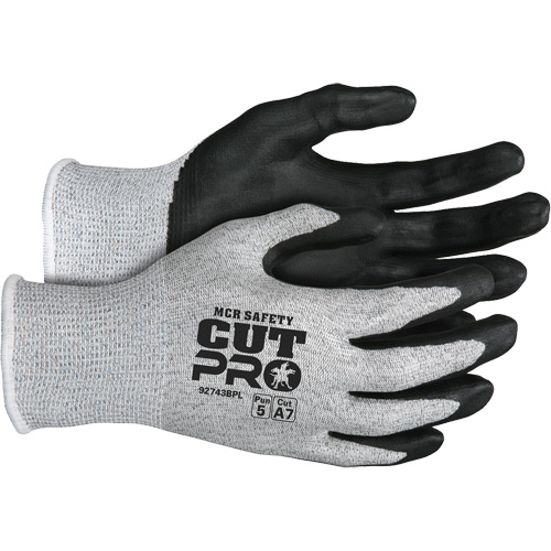 Gants r&eacute;sistant aux coupes Safety Cut Pro, Taille Grand, Calibre 13, Rev&ecirc;tement Bipolym&egrave;re, Enveloppe en PEHP, ASTM ANSI niveau A7 St. Lawrence Industrial & Safety Supply