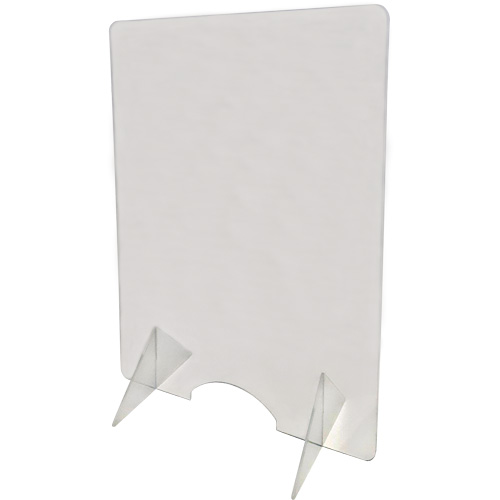 Barri&egrave;re de protection pour comptoir, 24" la x 32" h St. Lawrence Industrial & Safety Supply